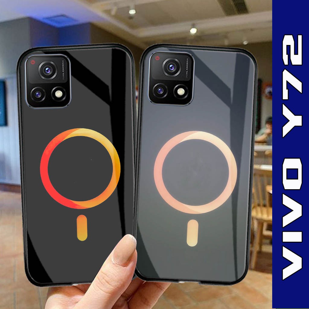 เคสโทรศัพท์ Vivo Y72 Y72S Y52S Glass Softcase [M214] เคสโทรศัพท์ Vivo Y72 Y72S Y52S - เคส เคส - ฟิล์