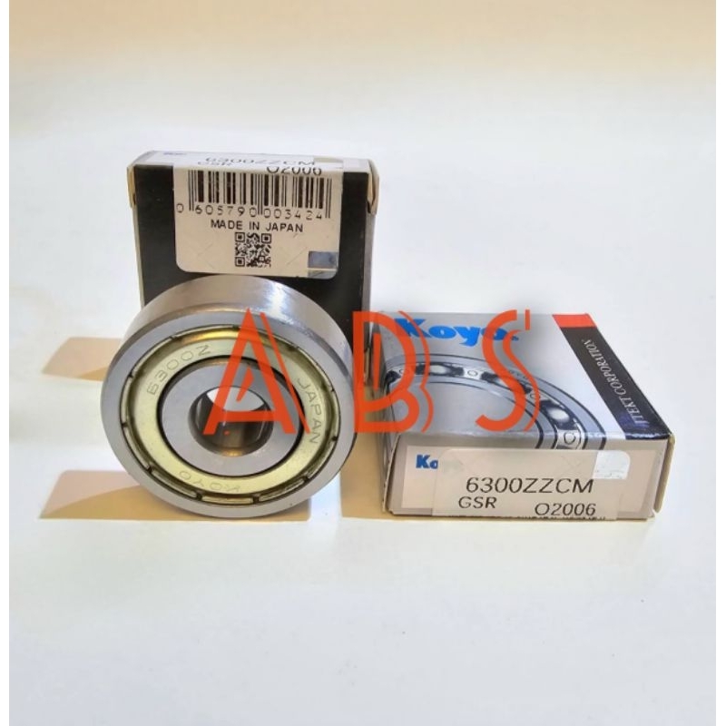 BEARING 6300 ZZ KOYO 10x35x11MM IRON CAP