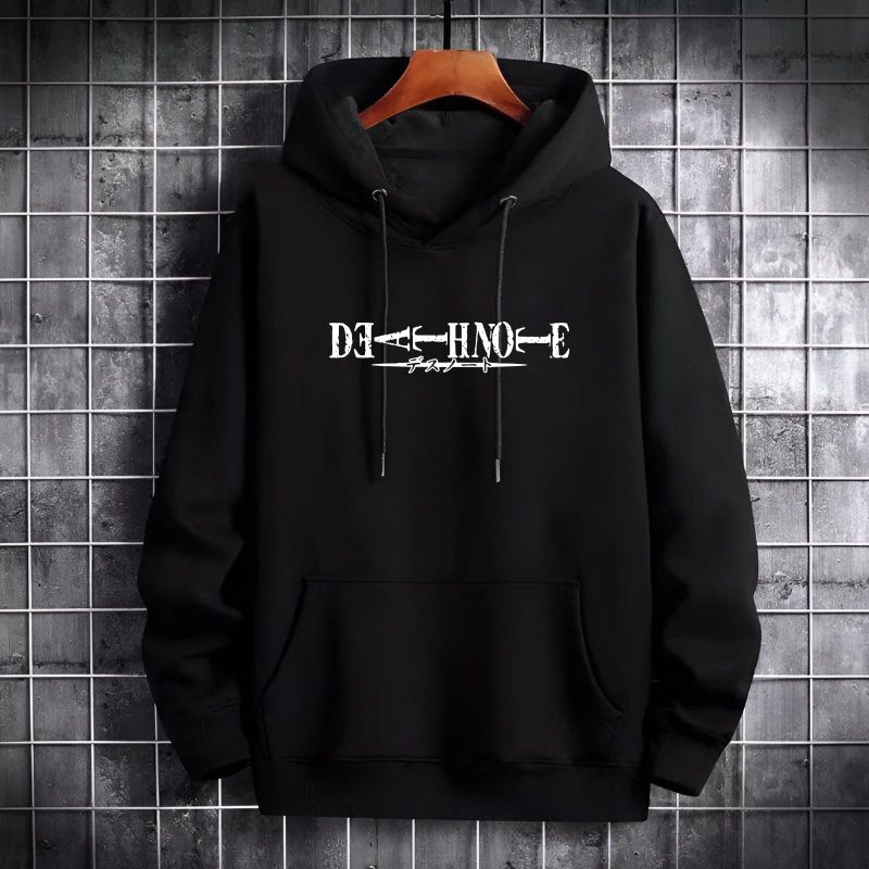 อะนิเมะ Death Note Hoodie เสื้อกันหนาว Death Note Hoodie Jacket M-XXL