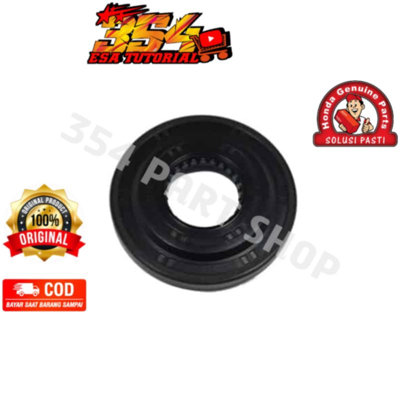 ซีลน้ํามันเพลาข้อเหวี่ยงซ้าย K50 CVT Seal Beat (ซีลเพลาข้อเหวี่ยงซ้าย) 20.8X52X6X7.5 – BeAT eSP 9120