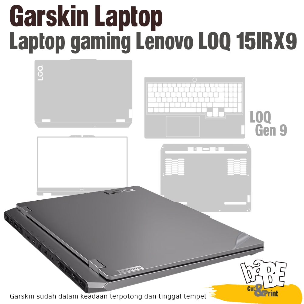 Garskin แล็ปท็อป Lenovo LOQ LOQ 15IRX9 15ARP9 15IAX9 ทุกผิว LOQ 15 Gen 9