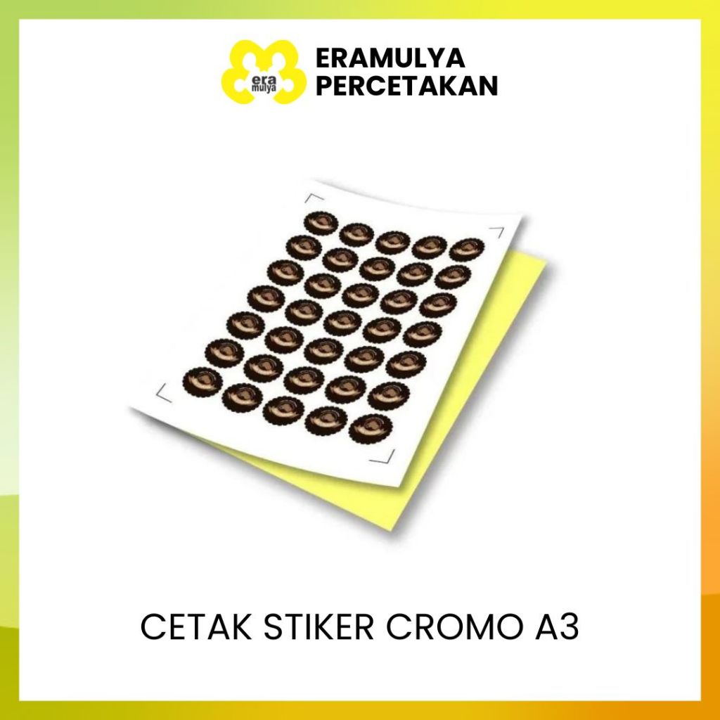 เอรัมลิยา | สติ๊กเกอร์ CROMO PRINTS / 1 แผ่น A3 SIZE /