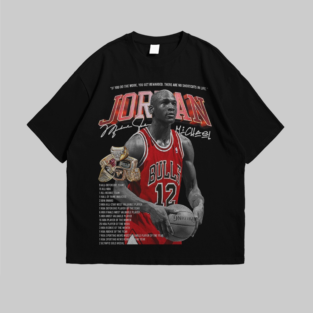 Psychosies Vintage Michael Jordan Distro เสื้อยืด Vol 3 Men & 39;s และ Women & 39;s แขนสั้นผ้าฝ้าย C