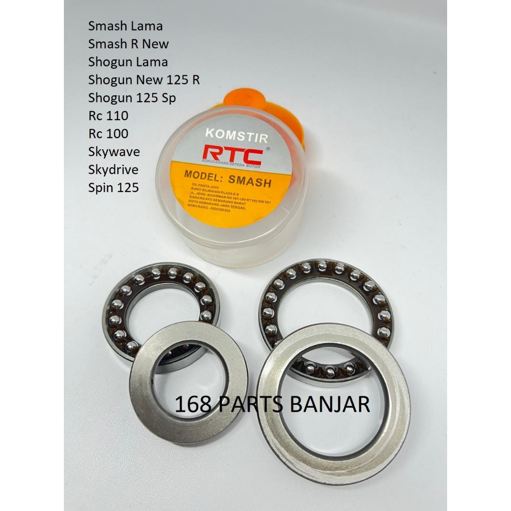 Rtc คอพวงมาลัย Kones ชามแฮนด์คุณภาพพรีเมี่ยม Suzuki Smash / Smash New / Shogun Old / Shogun New / Sh