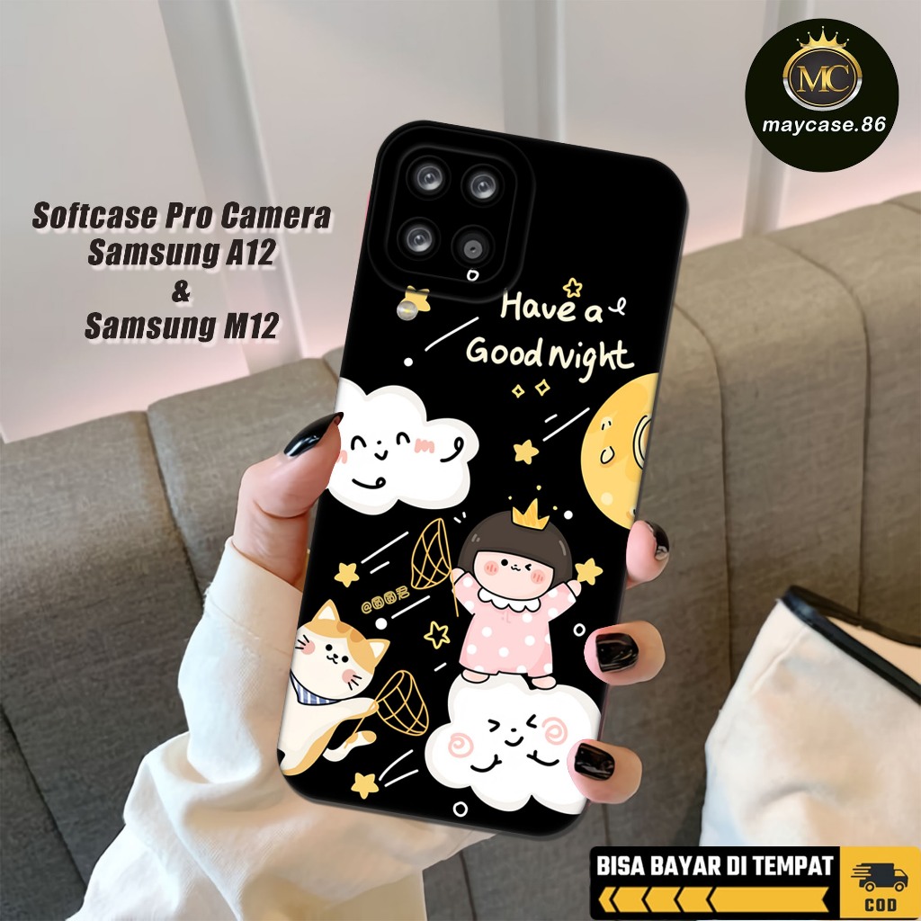 เคส HP MAYCASE.86 Samsung A12/M12 - เคส Samsung A12/M12 BEAR Motif - Samsung A12/M12 Softcase - Phon