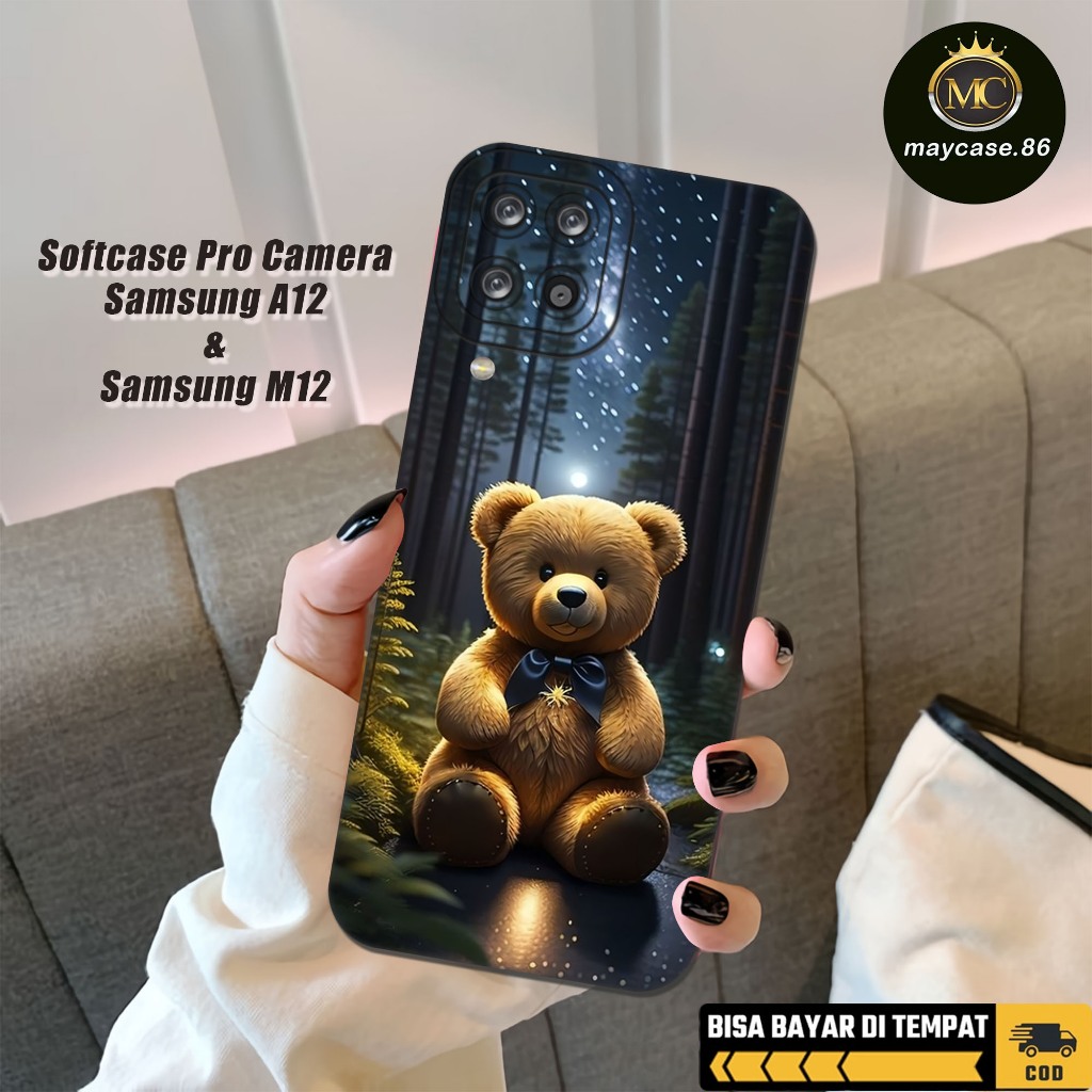 HP MAYCASE.86 เคส Samsung A12/M12 - LOTSO Samsung A12/M12 Case Motif - Samsung A12/M12 Softcase - Ph