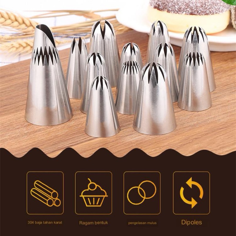 รัสเซีย SpUIT BUTTER CREAM SPUIT TART นําเข้าขนาดใหญ่ JOINTS DECORTATION เค้ก SPUIT 9FT 356 1E 1C 1A