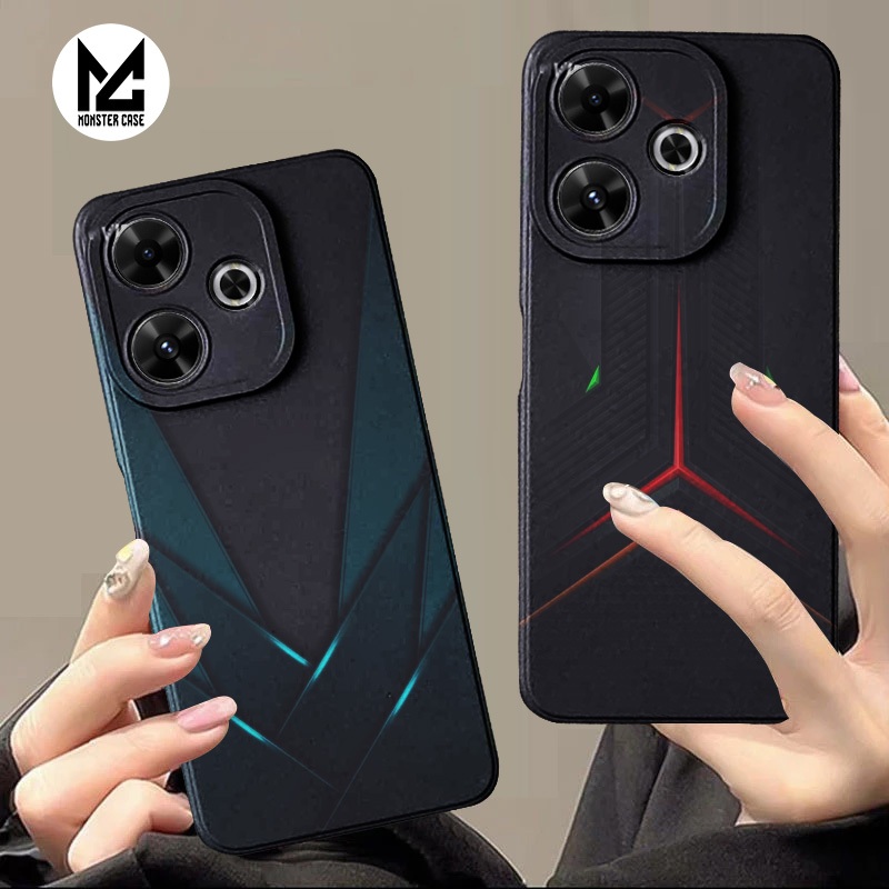 Softcase Redmi 13 4G / Poco M6 4G Case Procamera Series โลโก้ยี่ห้อ Keren Gamers 02 - Monstercase