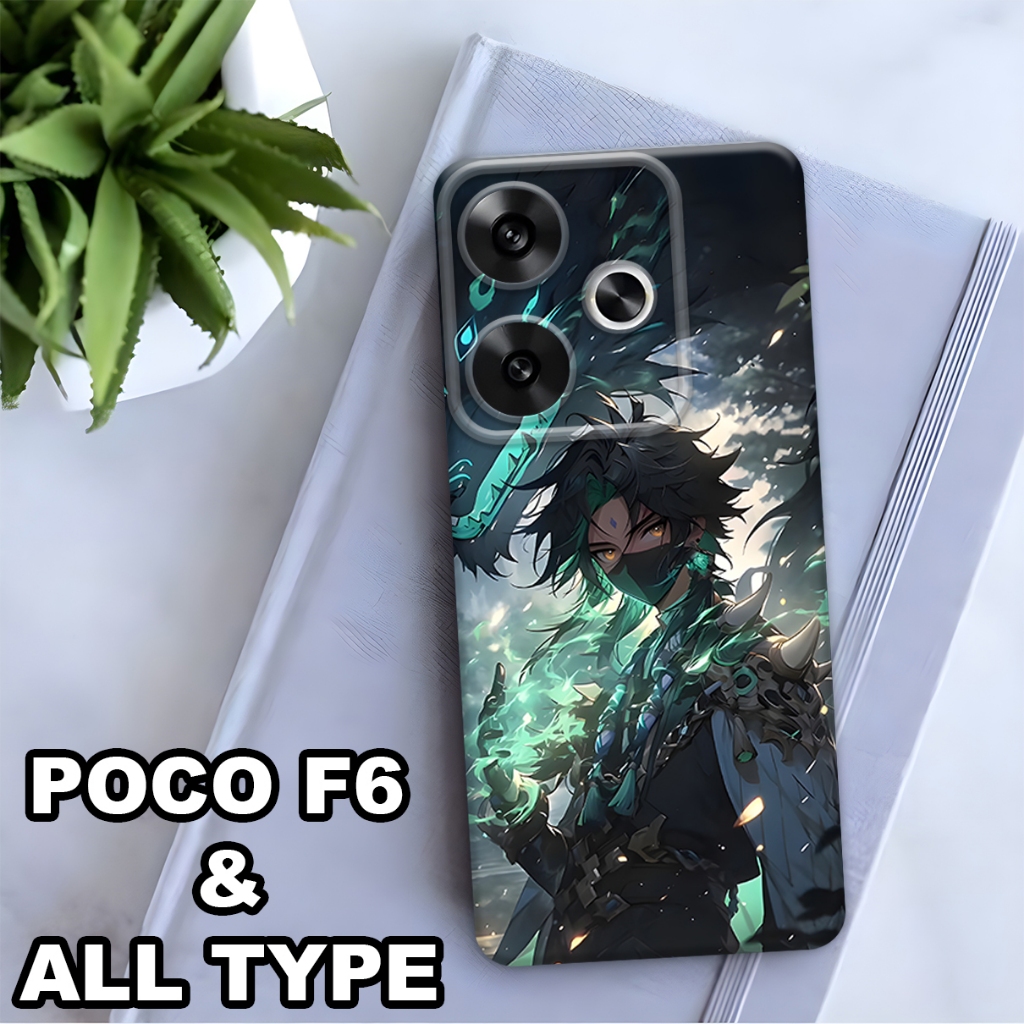 AC68/Softcase ProCamera HP Xiaomi Poco F6 2024 ล่าสุด - อะนิเมะ Motif - วัสดุยืดหยุ่นยืดหยุ่นยืดหยุ่
