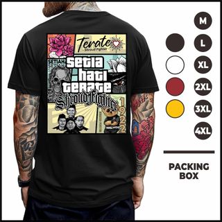 Tshrit PSHT GTA Kartun 1922 Hati Bersinar Premium