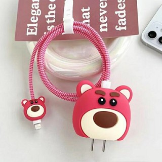 FULL SET 4 IN 1 / SUPER PRESISI / 1 Set Case Cover Pelindung Kepala Charger iPhone 18/20 W