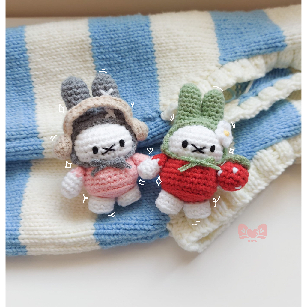 พวงกุญแจ Amigurumi Miffy