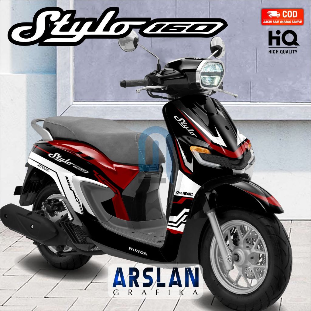 Decal Stylo 160 FullBody สติกเกอร์ Stylo 160 Full Body Striping Fullbody STYLO 160 ล่าสุด HItech