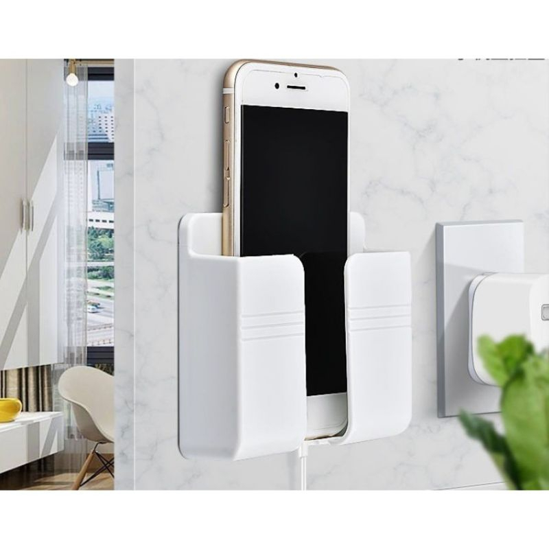WALL-MOUNTED HOLDER สําหรับ HP CHARGER, TV REMOTE, AC