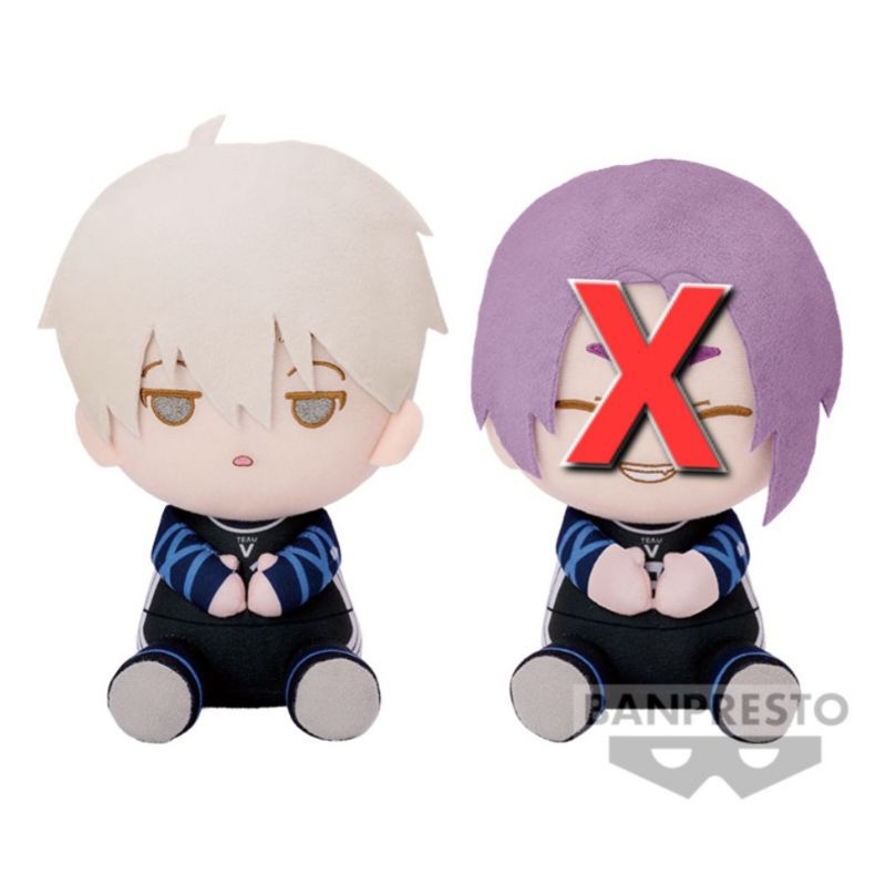 Nagi Seishiro สินค้าอย่างเป็นทางการ - Blue Lock Plush - Bluelock Nagi Plush - Pofutto Nagi Blue Lock