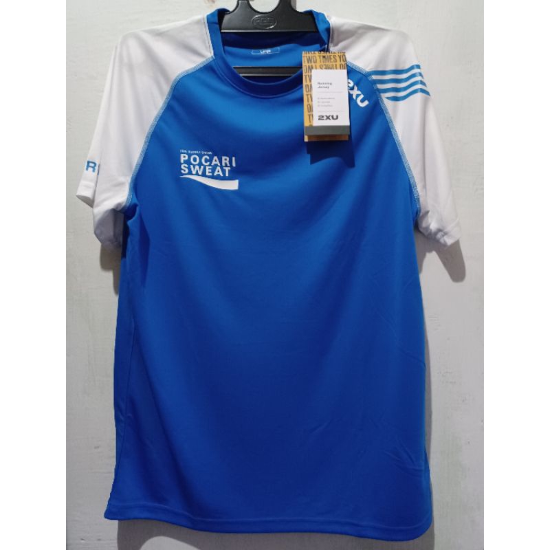 Running Jersey เสื้อยืด 2xu X Pocari Sweat Virtual Run 2024 ไซส์ L Original