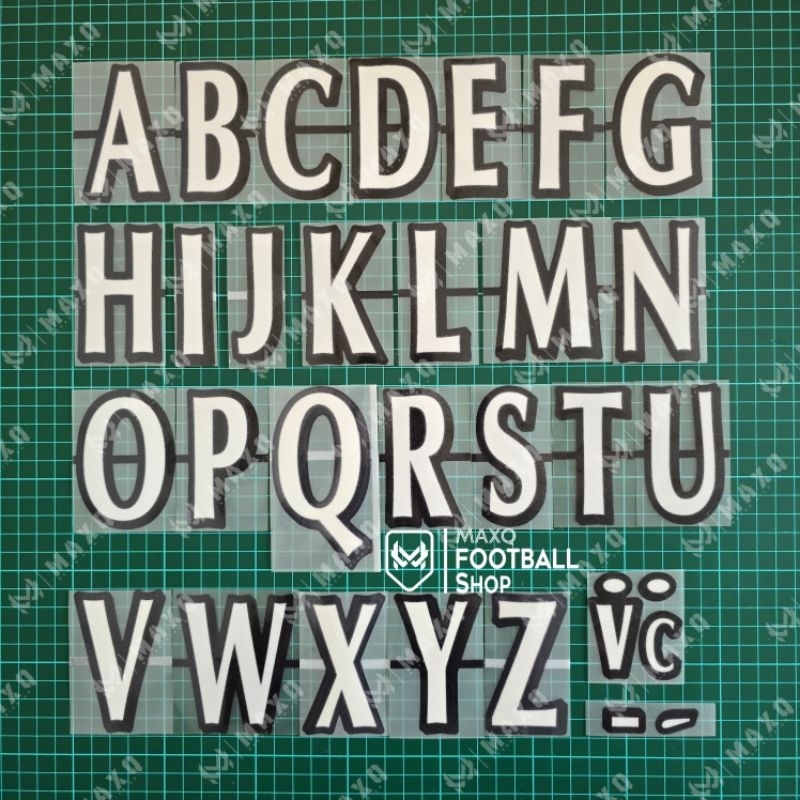 ENGLISH LEAGUE PREMIER 1996 - 2007 BPL RETRO CUSTOME สีขาว LETTER FONT