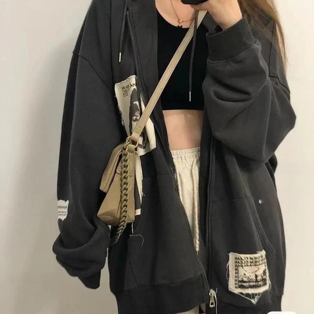 ZIPPER JACKET - GOTHIC HOODIE - SPORTY MEN