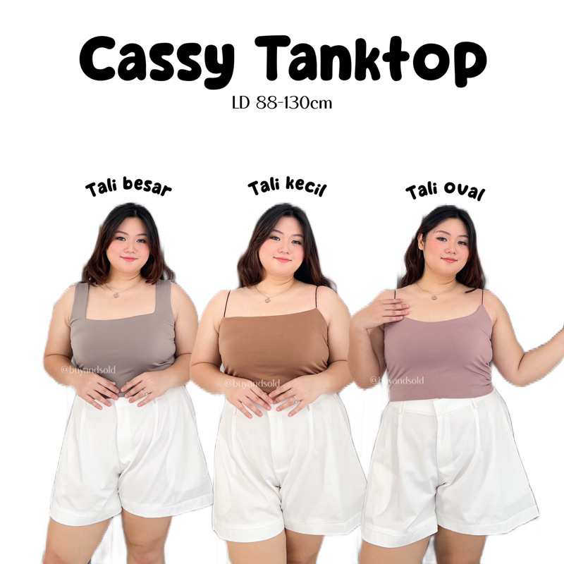 ซื้อและขายแล้ว - Cassy Tanktop // เสื้อกล้ามจัมโบ้