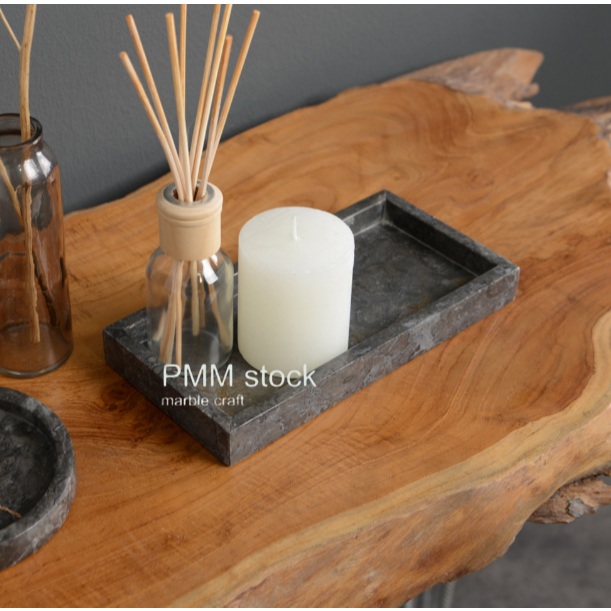 ANAM - MARBLE TRAY/ MARBLE TRAY/ MARBLE PLATE |/ MARBLE BASE / MARBLE STONE MULTIPURPOSE PLATE