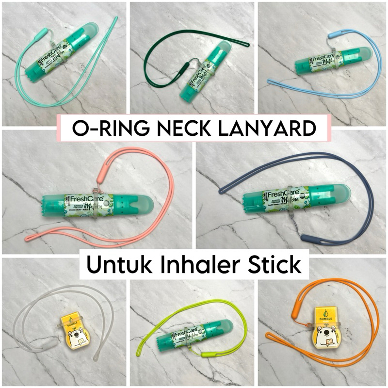O-RING NECK LANYARD DIAMETER 20 มม. โดย ENJI_SHOP88 NECK LANYARD INHALER FRESHCARE SMASH DUMBLE DOUB