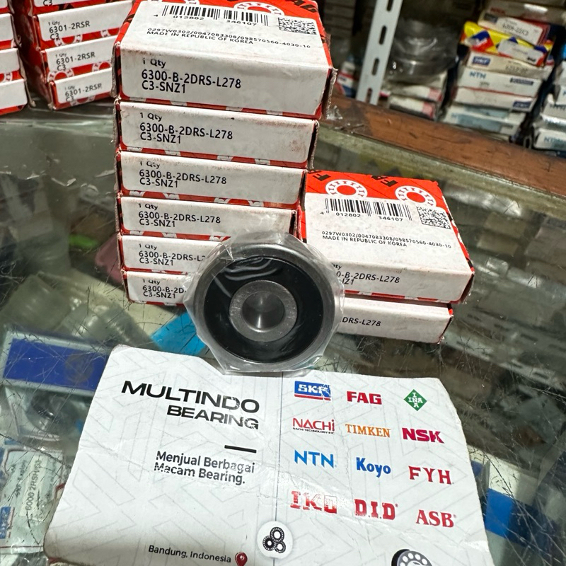 แบริ่ง 6300 2RS C3 FAG ORIGINAL