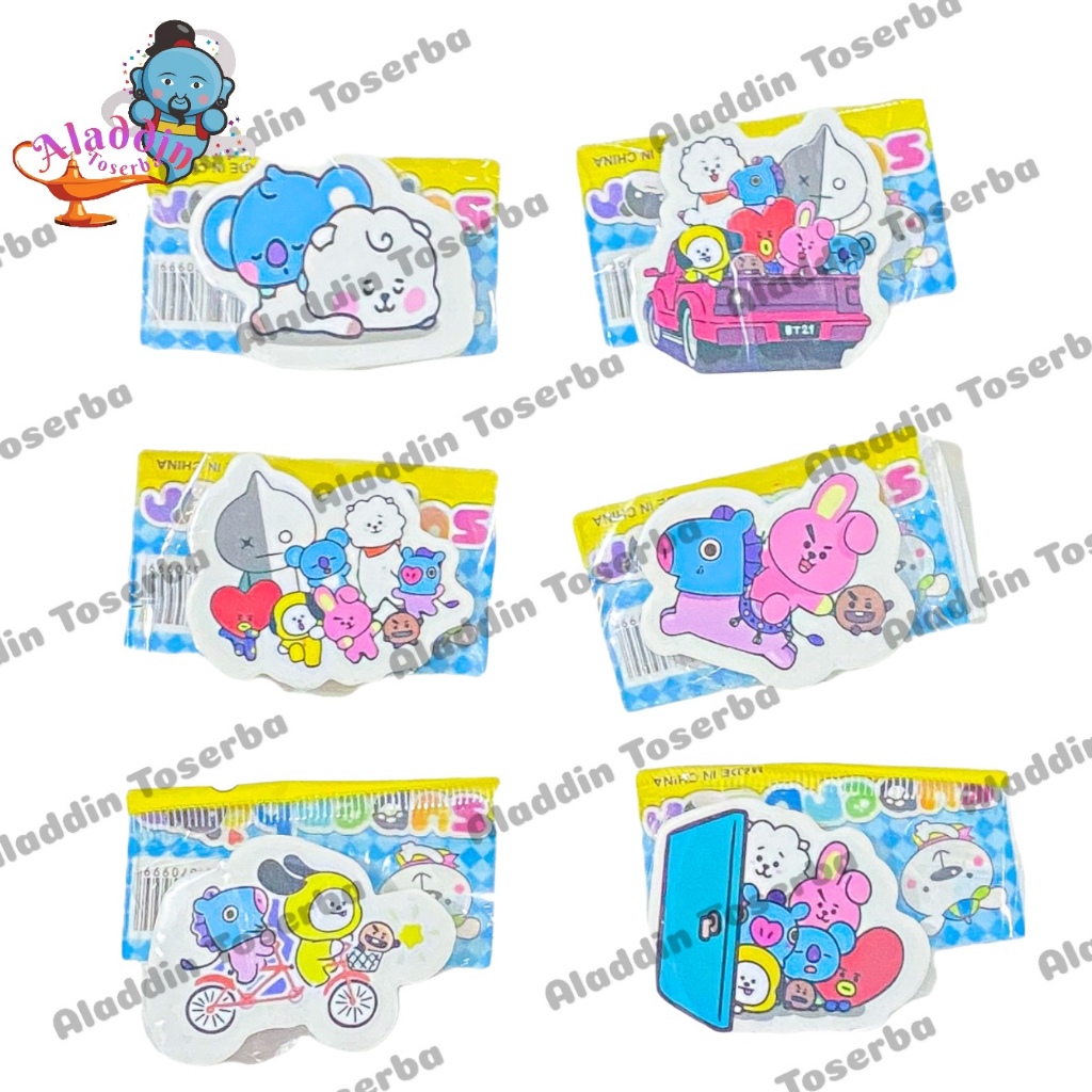 CHARACTER PENCIL ERASER - CUTE CHARACTER PENCIL ERASER