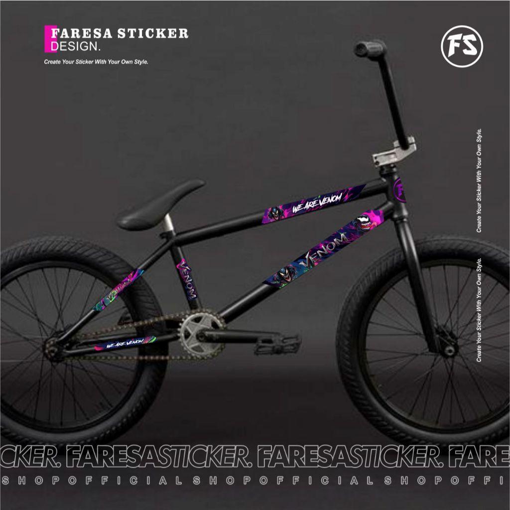 สติ๊กเกอร์จักรยานพิษ Variation | สติ๊กเกอร์ BMX ฯลฯ, MTB, | รุ่นลิมิเต็ด อิดิชั่น