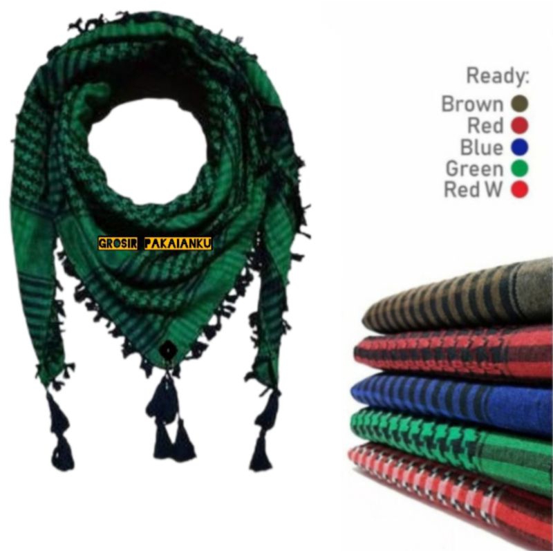 Hitam HIJAU ผ้าโพกหัวพู่อาหรับพรีเมี่ยม, ผ้าโพกหัว Hajj, ผ้าโพกหัวปาเลสเนียน, ผ้าโพกหัวสีเขียว, ผ้าโพกหัวสีดํา, ผ้าโพกหัวยาว, ผ้าโพกหัว habib, ของที่ระลึก Hajj และอัมราห์, เด็ก/ผู้ใหญ่