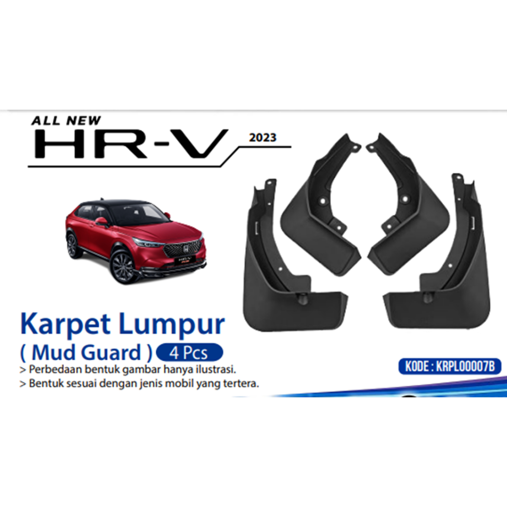 กันโคลน พรมโคลน HRV 2022 Up RS Non RS