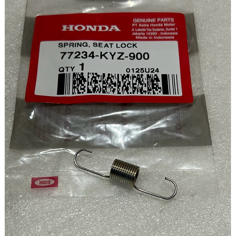 Original AHM 77234KYZ900 Vario BeAT Genio Scoopy Stylo SupraX125 Seat Lock สปริง