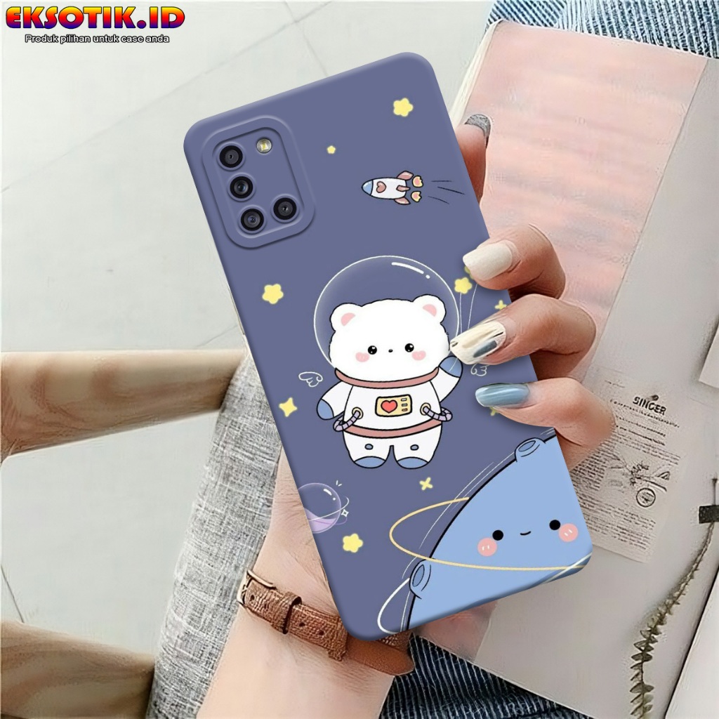 เคส Samsung A31 - เคส Samsung A31 - เคสแฟชั่นล่าสุด - Samsung A31 Silicone - Cool and Cute Motifs - 
