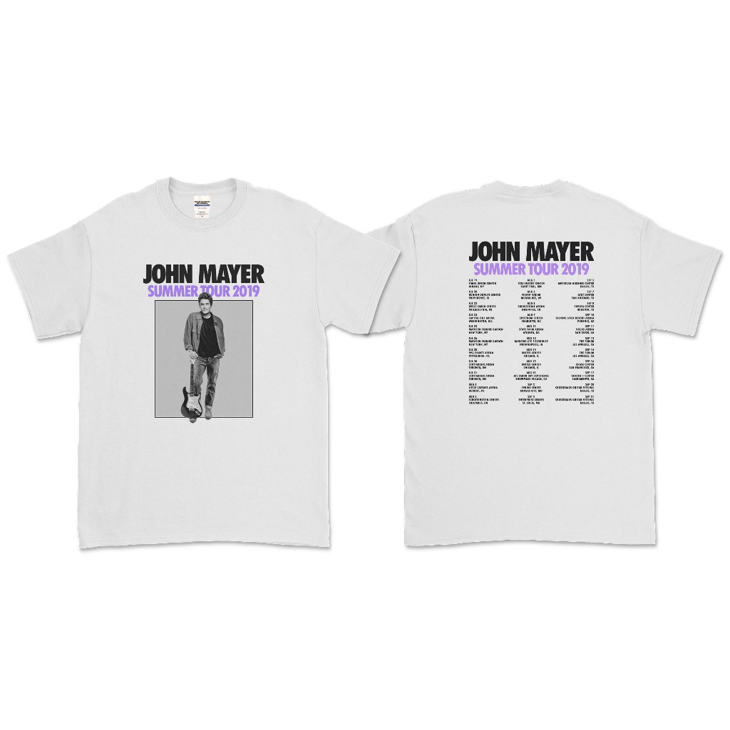 John MAYER - SUMMER TOUR 2019 | เสื้อยืดเพลง