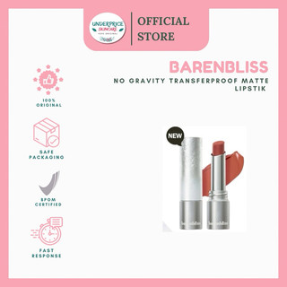 BNB BARENBLISS No Gravity Transferproof Matte Lipstick