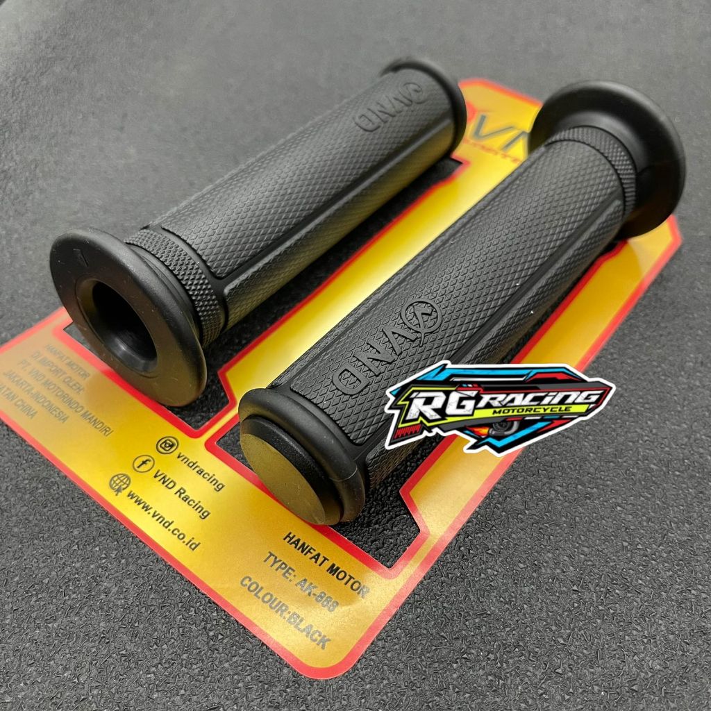 ชุด ปลอกแฮนด์ VND AK-888 + แฮนด์กลึงแจลูกลมพรีเมียม