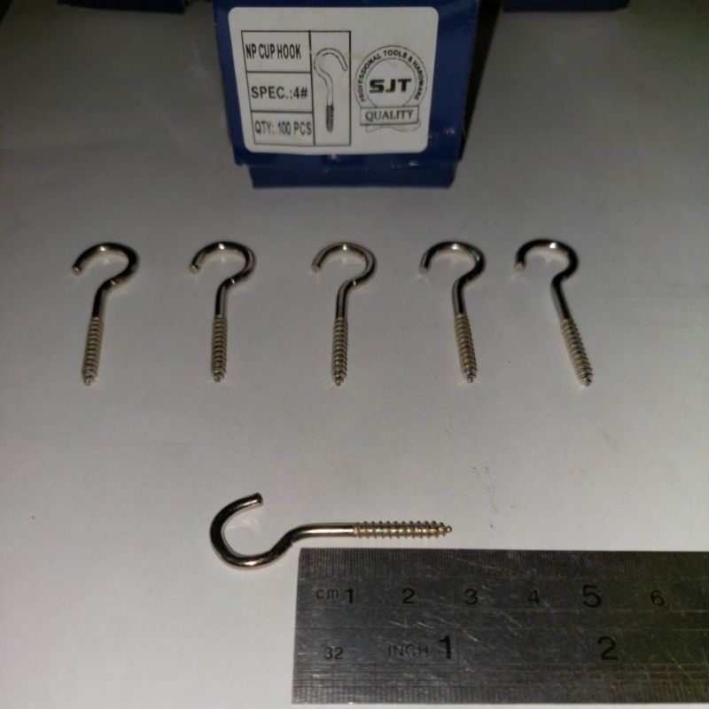 4 นิ้ว QUESTION MARK SCREW/4 นิ้ว QUESTION MARK HOOK