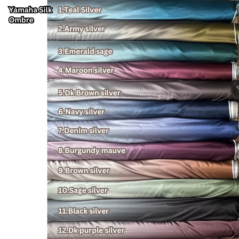 อิตาลี SILK OMBRE***