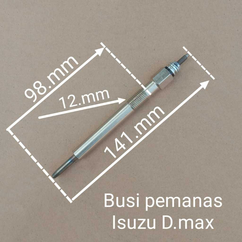 ปลั๊กเรืองแสง เครื่องทําความร้อน หัวเทียน Isuzu Traga/Dmax D Max 2.5 2500cc 4JA1 F 002 G50 019 โฟตอน
