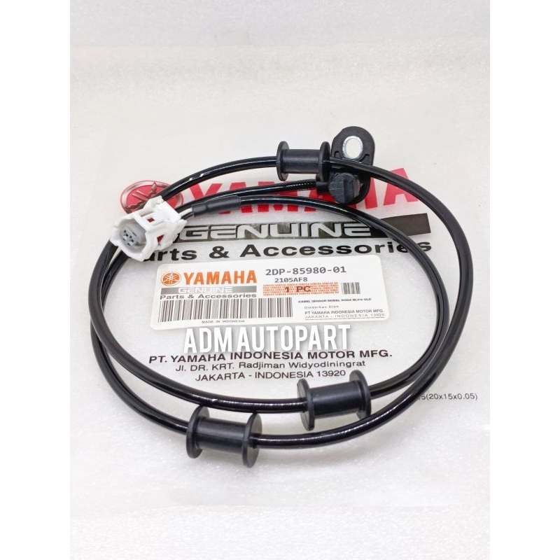 สายเซนเซอร์ความเร็วล้อ REAR 2DP-8598000 NMAX 155 OLD ABS (สายเซนเซอร์ล้อ ABS) นําเข้า OEM จากประเทศไทย