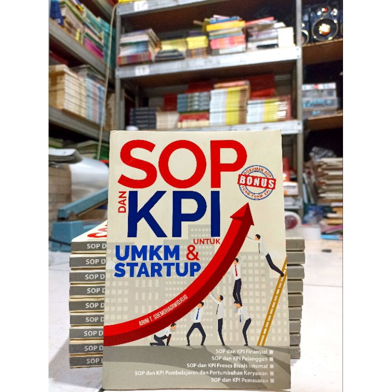 หนังสือธุรกิจ / SOP และ KPI สําหรับ UMKM & STARTUP / CARINI T. SOEMOHADIWIDJJO / / INVESTMENT / ผู้ด