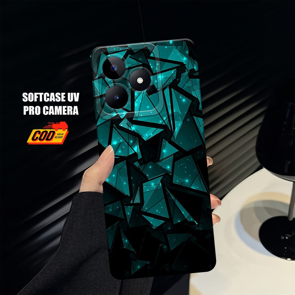 เคส REALME C53 2023 ใหม่ล่าสุด - เคส REALME C53 2023 Softcase - Pro Camera Softcase - เคสโทรศัพท์ RE