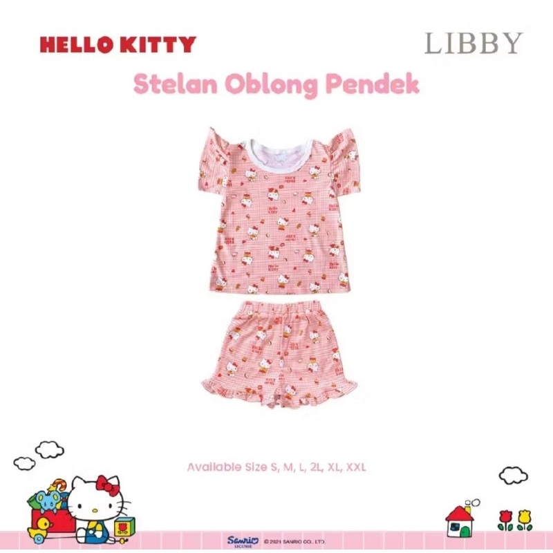 LIBBY SANRIO RUFFLE SHORT SET|LIBBY RUFFLE SHORT SET
