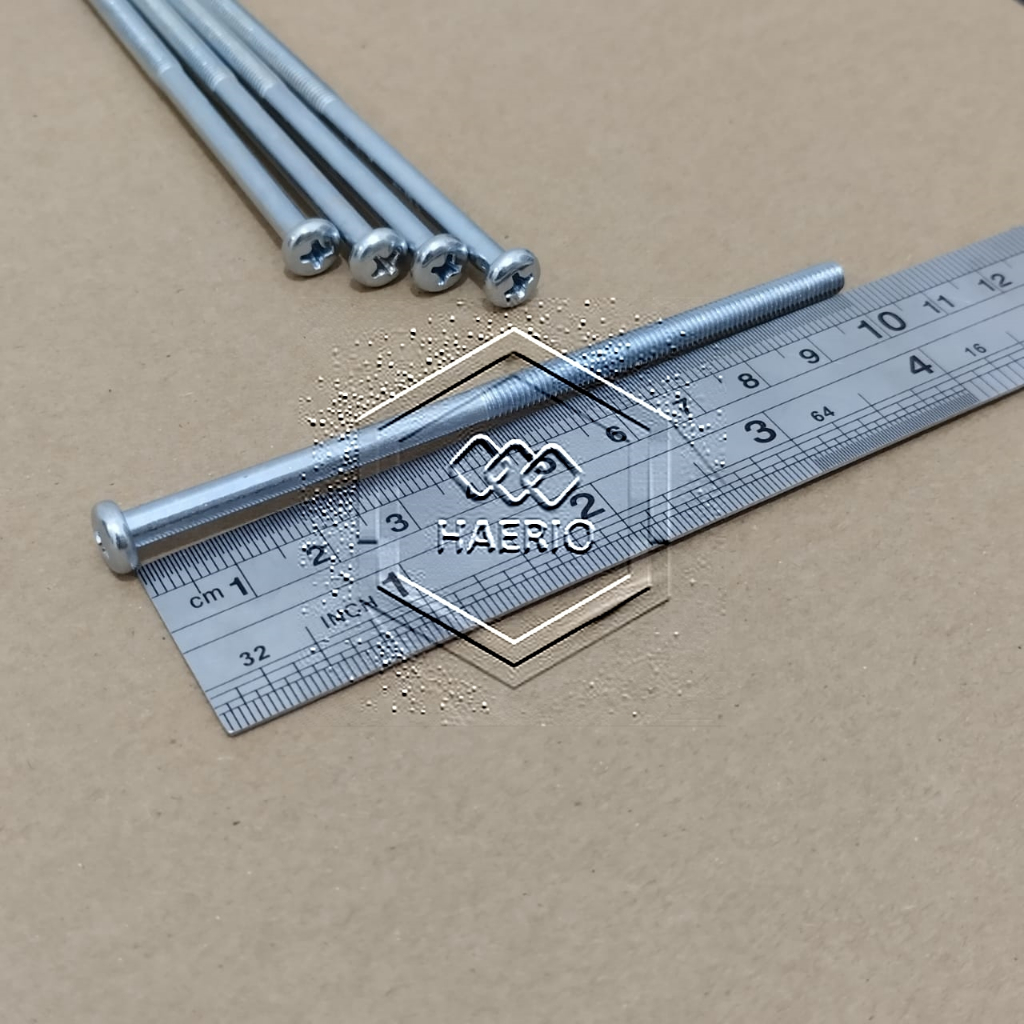 JP M5X100 PAN HEAD SCREW M5 X 100 LENGTH 10CM 10 CM BAUD 8 5X100 5 X 100 MM 100MM 100MM 100MM SCREWD