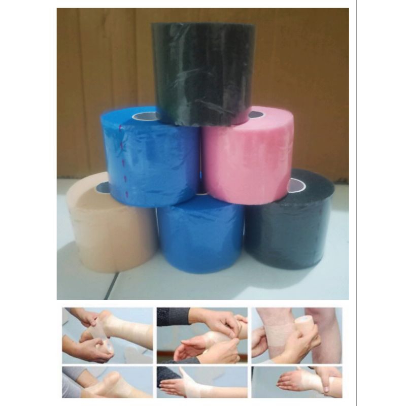 KINESIOLOGY Underwrap / Chusion Wrap / Pre Tape / Foam Tape / Foam Tapping / Kinesiology Foam Tape ค