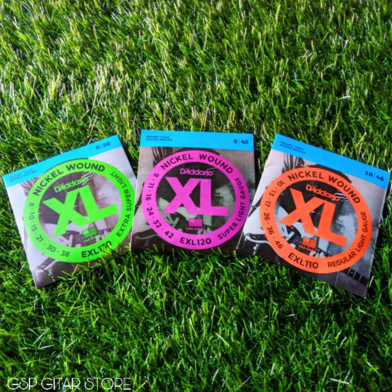 สายกีตาร์ไฟฟ้า EXL110 EXL120 EXL130 หนึ่งชุด