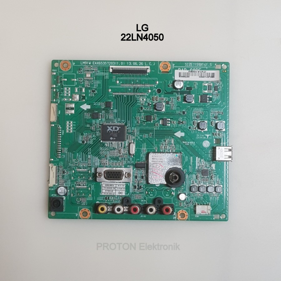 MESIN LG 22LN4050 22LN4050-TB 22LN4050-TB LCD LED TV เมนบอร์ด65357203