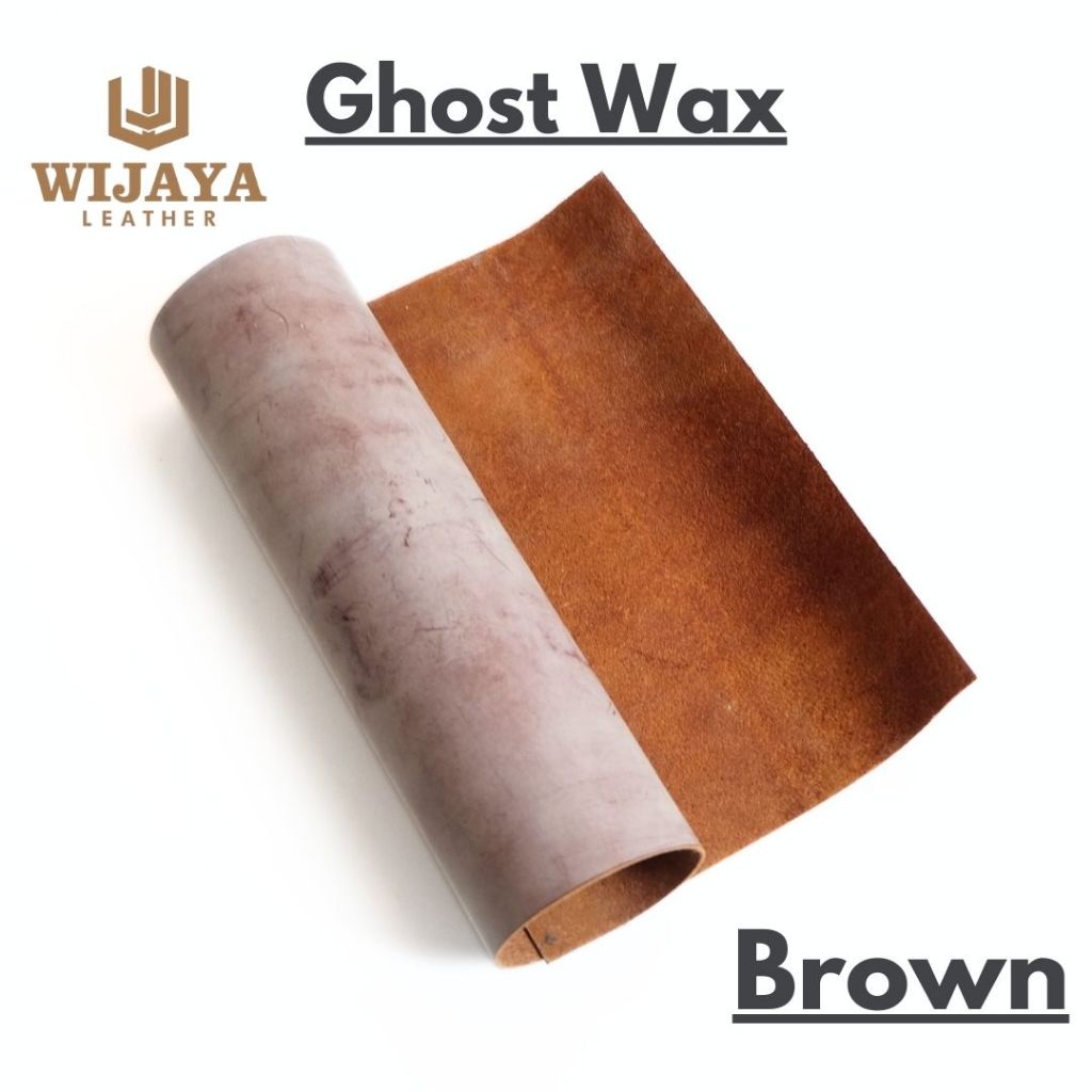 Ghost Wax Cow Leather/Snow Wax Panel Sheet A3 ขนาด 1.6mm-1.8mm ความหนา