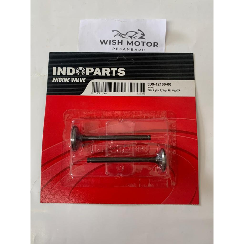 วาล์ว UMBRELLA, ชุดวาล์ว, ชุดวาล์ว YAMAHA JUPITER Z 12-14, VEGA ZR INDOPARTS 5D9-12100-00