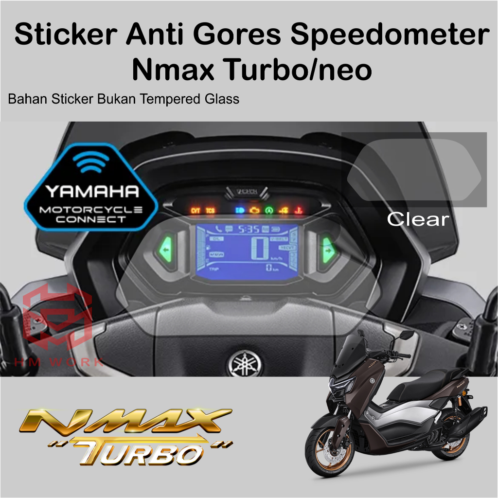 ใหม่ NMAX NEO/TURBO SPEEDOMETER ANTI-SCRATCH STICKER (GEN 3)
