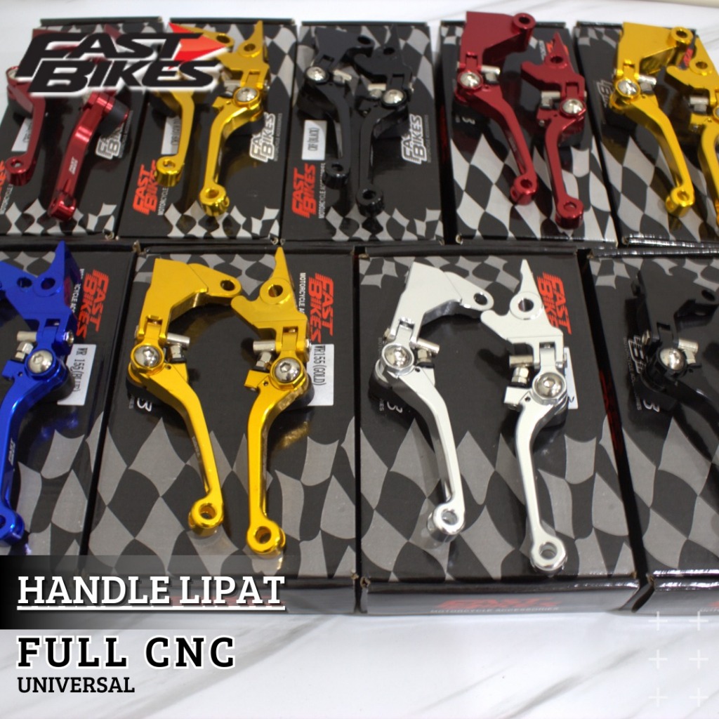 Fastbikes ชุดมือจับเบรค CNC เต็มรูปแบบพับสําหรับ CRF KLX150 WR155 รถจักรยานยนต์